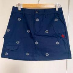極美品　PEARLYGATESパーリーゲイツ　スマイルマーク　ゴルフ　スカートS