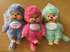 モンチッチ もんちっち COLORS カラーズキーチェーン パープル ピンク