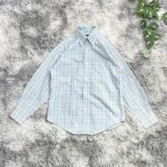 【Brooks Brothers】 美品 チェック 長袖シャツ (S) キッズ