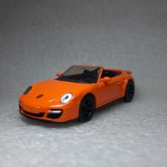 希少！ジク 1337 PORSCHE911 ポルシェ911カブリオレ 橙ミニカー