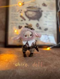 アートドール　うさぎ幻獣の郵便屋さん　羊毛フェルト アートドール うさぎ幻獣の郵便屋さん 羊毛フェルト - メルカリ