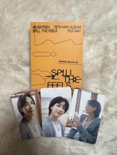 セブチ　spill the feels weverse ラキドロ　ジョンハン 12th Mini Album「SPILL THE FEELS」 Standard Ver.(Weverse