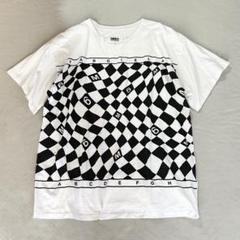 MM6 メゾンマルジェラ チェッカー柄 Tシャツ 大人もOK ゆったり