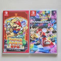 ペーパーマリオRPG & マリオカート8デラックス セット