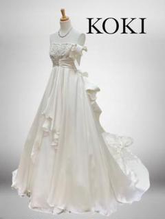 【2025A/W新作★送料無料】 KOKI ウェディングドレス dress ホワイト - メルカリ スーツ・フォーマル・ドレス