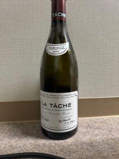 DRC LA TÂCHE 2005 赤ワイン 750ml 空き瓶 - メルカリ