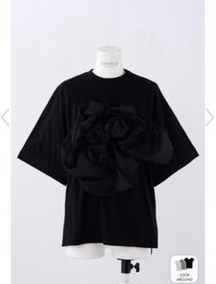 新品 エンフォルド スタンドネック コンパクト Tシャツ ブラック 無地 M 2025年最新】ENFOLD レディース 半袖(Tシャツ) Tシャツ