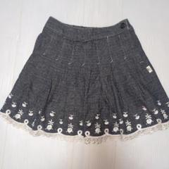 100〜110★KUMIKYOKU 組曲★お花刺繍！スカラップスカート★