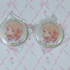 【139】アイカツスターズ アニon マグバッジ 香澄真昼 2個 アイカツスターズ! 香澄真昼 缶バッジ 2つセット イオン限定