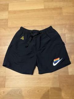 極美品 Nike ACG カーゴ ナイロン ショーツ ショートパン 黒 L NIKE ACG（ナイキエィシージー）の「NIKE ACG CARGO SHORT