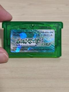 美品‼️ ポケットモンスター エメラルド GBAソフト　ゲームボーイアドバンス