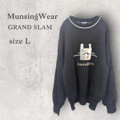 GRAND SLAM セーター 赤 ペンギン刺繍 Munsingwear - GrandSlam グランドスラムマンシングウェア