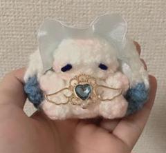 うさぎのあみぐるみ　ぬいぐるみ　キーホルダー