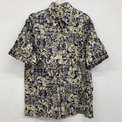 トリリチャード　半袖　アロハシャツ　未使用　USA製 M 楽天市場】70s USA製 トリリチャード 総柄 半袖 アロハ シャツ