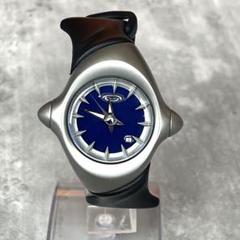 Oakley アナログ時計 青 シルバー新品未使用 Oakley アナログ腕時計 クロノグラフ シルバー - メルカリ