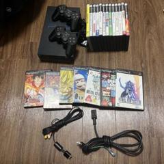 PS2 本体 + ゲームソフト 20本 + コントローラー2つ - メルカリ