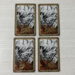 僕のヒーローアカデミア 原画展 箔押しクリアカードコレクション 爆豪勝己