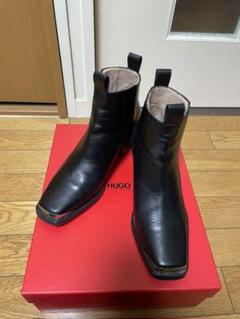 ☆HUGO BOSSショートブーツsize38☆