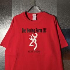 USA古着Tシャツ XLサイズ GILDAN オーバーサイズ　レッド