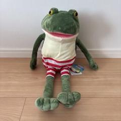 おとぼけケロピョン　バケーション　ぬいぐるみ　グリーン