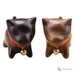 犬 置物 子犬 小物 インテリア 木製 招き猫 幸運 小さい 風水 かわいい