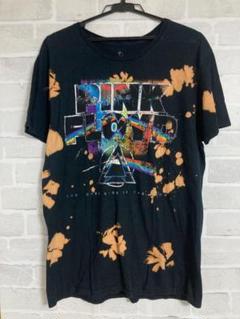 お値下げ！ロック　バンドTシャツ ピンクフロイド　白　タイダイ Lサイズ t1500_zxc96