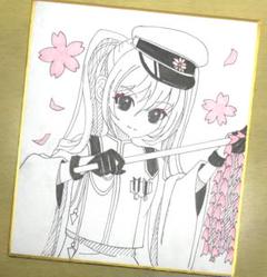 手描きアナログイラスト(そばかす少女) く日はお得♪ そばかすを描いたイラスト特集 イラスト - イラスト