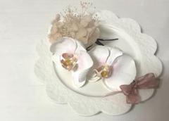 ドライフラワー 髪飾り ヘアアクセ 成人式 結婚式 ピンク