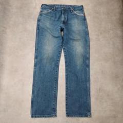 ラングラー W36 ブルーデニム ボトム 古着 90s USA製 青 14051