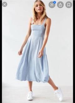 新品未使用urban outfitters ストライプワンピース