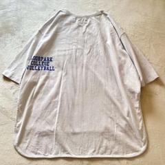 インザマーケット　ビッグTシャツ　バックロゴ　オーバーサイズ　ライトグレー