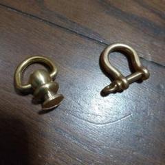 真鍮ドロップハンドル、シャックルセット(最終値下げ)