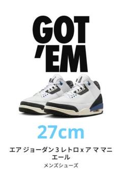 A Ma Maniere × AIR JORDAN 3 RETRO OG SPのサムネイル