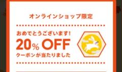 JINS 20% クーポン