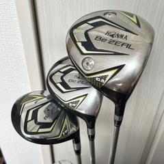 ホンマ ビジールBe Zeal 525 ドライバー ウッド 3本セット