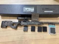 L96 AWS クリプテック迷彩 東京マルイ L96 AWS スナイパーカスタム クリプテック迷彩 マン