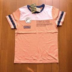 ⭐️新品未使用タグ付き⭐️ LIVRED'IMAGES・綿100・Tシャツ・ワッペン