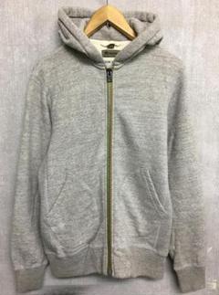 ナイジェルケーボン良質 エルボーパッチ付き スウェット ジップ パーカー 激安直営店 ナイジェルケーボン良質 エルボーパッチ付き