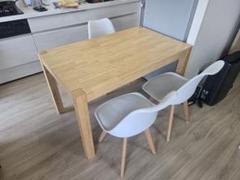 IKEA イケア 天然無垢 ダイニングテーブル 4人掛け NORDBY 2025年最新】ikea nordby イケアの人気アイテム - メルカリ