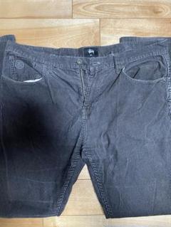 Stussy ダークグレー　コーデュロイパンツ36