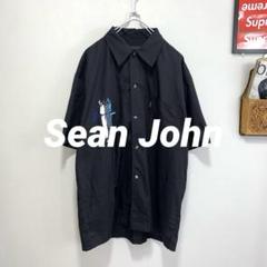Sean John ショーンジョン　薄手　シャツ　ブラック　ドレッド　黒人のサムネイル