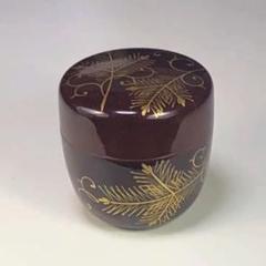 木製漆器 茶道具ナツメなつめ棗 金彩 木製品