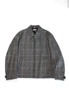INTERIM / ハリントンジャケット インテリム INTERIM LOVAT TWEED ハリントンジャケット D.BROWN