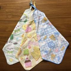 【新品】ループ付きタオル⭐︎ポチャッコ　ポムポムプリン　シナモン　保育園　幼稚園