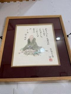 ジクレー版画「天使と子猫」八つ切額装（杉田幸子作）