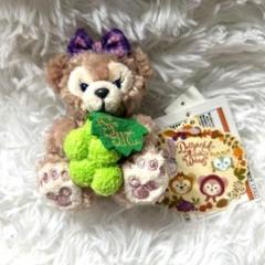 シェリーメイ　秋のぼうけん　ぬいぐるみバッジ　タグ3枚付き ディズニー シェリーメイ ぬいぐるみバッジ ダッフィーたちの秋