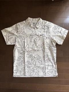 Nike DRI-FIT モンステラ柄ポロシャツ
