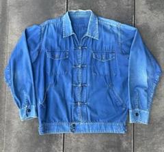 t*i様 60s french china vintage indigo jac t*i様 60s french china vintage indigo jac - メルカリ