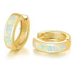 ピアス レディース リング シンプル バーオパールピアス