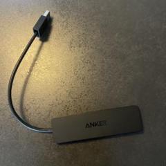 ANKER USBハブ 3ポート 黒